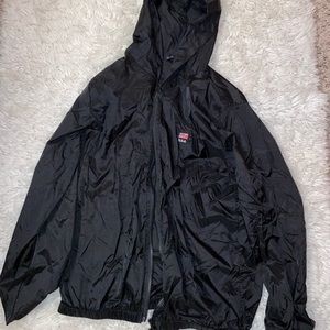 Brandy Melville Black windbreaker w/ USA logo